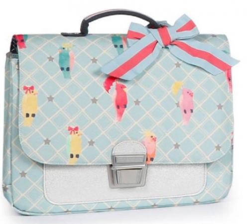 boekentas canvas - posh parrots - mini