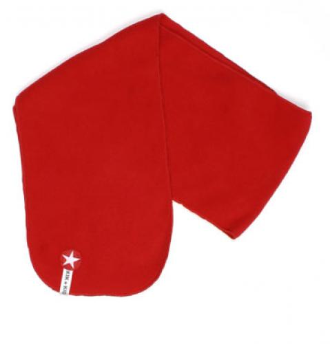 sjaal fleece - rood